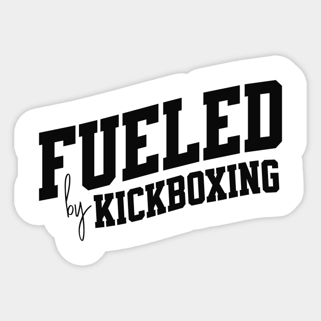 Fueled by Kickboxing Sticker by SpringDesign888